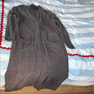 Barefoot Dreams Charcoal Cardigan